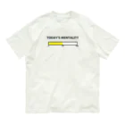 555DesignWorksの本日の精神状態はこちらです(50%) Organic Cotton T-Shirt