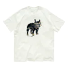 noe_to_meg (ノエとめぐ)のスタンドブリンドルブヒ Organic Cotton T-Shirt