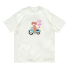 CATLESのCATLES ChaCha is driving オーガニックコットンTシャツ