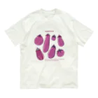 Aランチサラダ付SHOPの夏のeggplantさん2 オーガニックコットンTシャツ