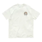 shop『harihari』(ハリハリ)のshop『harihari』オリジナルロゴ入りTシャツ(ハリネズミ) Organic Cotton T-Shirt