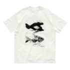 vunsvのthinking about fish 1 オーガニックコットンTシャツ