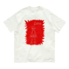 寿々木ここねのlove fight オーガニックコットンTシャツ