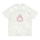 ぴよ工房のうさしろたま Organic Cotton T-Shirt