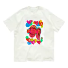 MAのカラフル金魚 Organic Cotton T-Shirt