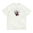 SAYURIAのPinkCat Organic Cotton T-Shirt