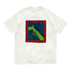 funny dragonの赤い額の中のドラゴンさん Organic Cotton T-Shirt