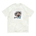 art_charachikiのキャラチキサーファー オーガニックコットンTシャツ