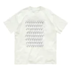 NANNANOーナンナノーのFULL SQUID オーガニックコットンTシャツ