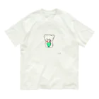 SHIHO NO WAのしろくまくりーむそーだ Organic Cotton T-Shirt