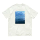 豊風本舗の夏の九十九里浜の浜辺　３ Organic Cotton T-Shirt