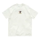 がみみしょつぷの全力で頑張る野球少年 オーガニックコットンTシャツ