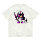 CuteCombatのCuteCombat_nurse(ナース)_ver.003 Organic Cotton T-Shirt