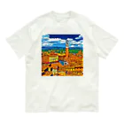 GALLERY misutawoのイタリア シエナの街並み Organic Cotton T-Shirt