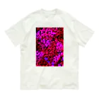 nijinの聞こえる怖い音：赤 Organic Cotton T-Shirt