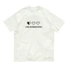 𓃠𝕊ℍ𝕚ℙℙ𝕆のライフイズビューティフル Organic Cotton T-Shirt