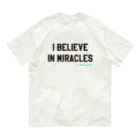 Old Songs TitlesのI Believe In Miracles Organic Cotton T-Shirt