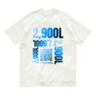 Two Dimensions BarCodeの2,900L オーガニックコットンTシャツ