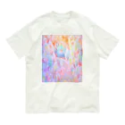 Lemuriart ✶ SophiaのHeart Flower オーガニックコットンTシャツ