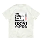 blastmediaのThe Hottest Day in Fukusaki & Japan オーガニックコットンTシャツ