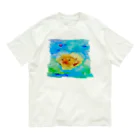 onmycolorの楽描き店のはこふぐ太 オーガニックコットンTシャツ