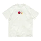 onmycolorの楽描き店のそばかすこちゃん on ball Organic Cotton T-Shirt