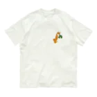 パンプアップ柴Hachiのパンプアップ柴Hachi（ブロッコリーver） オーガニックコットンTシャツ