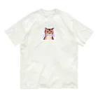 たかこのかわいい猫　ティナちゃん オーガニックコットンTシャツ