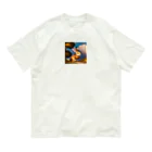 mikkunchamaのかわいいうさぎのイラストグッズ Organic Cotton T-Shirt