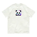 クリエイティブ・クリーチャーショップの蛍光ポップパンダ Organic Cotton T-Shirt