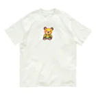 Okuizumoのかわいいくまのイラストのグッズ Organic Cotton T-Shirt