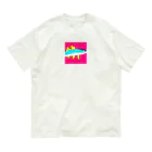 魚大好きマンのさかな オーガニックコットンTシャツ