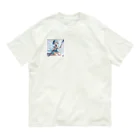 ロイ@イラストレーターHEXANFT販売美麗イラスト描きますの氷の妖精 Organic Cotton T-Shirt