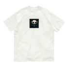 Shiba_IncのHeadphones & Pandas（ヘッドホン & パンダ） Organic Cotton T-Shirt