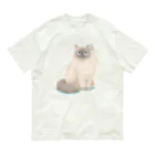 ぽんぽこチャリティのおもち Organic Cotton T-Shirt