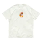 Dango Houseのしば犬　ポチ公 Organic Cotton T-Shirt