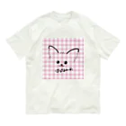 merongのぱぴよん♡ギンガム オーガニックコットンTシャツ