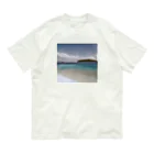 pretty peachのお店の海に癒されて Organic Cotton T-Shirt