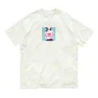 ニコニコマーケットの可愛いにこちゃん Organic Cotton T-Shirt