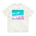 アプリコワークスのくまちゃんのもこもこジャーニー Organic Cotton T-Shirt