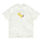 satoayaのアニマルカフェのフードアニマル　クレープバード オーガニックコットンTシャツ