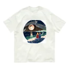 tetsuの夜の海 オーガニックコットンTシャツ