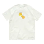 satoayaのアニマルカフェのフードアニマル　ホットケーキ蜂 Organic Cotton T-Shirt