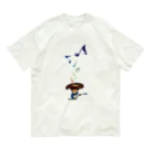 Seau | Shintaro Miyasawaのエリンギタリスト Tシャツ Organic Cotton T-Shirt