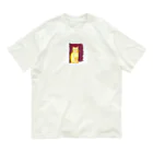 gatto solitario(物寂しげな猫)の太陽に照らされている猫 Organic Cotton T-Shirt