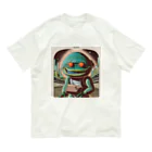 献血するドラキュラの宇宙人シリーズ Organic Cotton T-Shirt