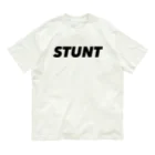 STUNTのSTUNT ロゴアイテム オーガニックコットンTシャツ