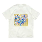 chappytweetyのブルーエンジェルハート♡ オーガニックコットンTシャツ