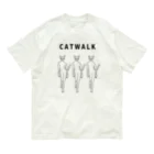 ハナのお店のキャットウォーク Organic Cotton T-Shirt