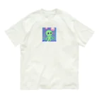 Town_ShipのCosmic Invader Organic Cotton T-Shirt